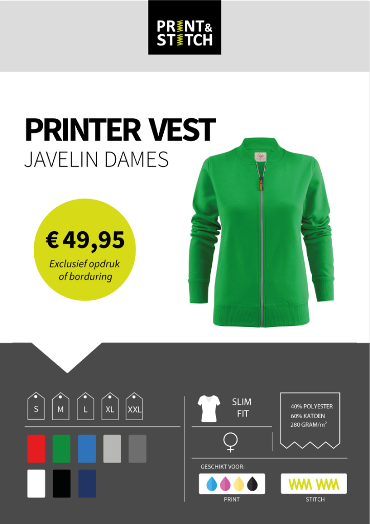 printer-javelin-dames-vest